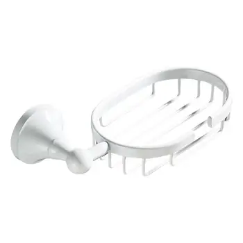 

1Pc Soap Box Bathroom Household Wall Hanging Hardware Soap Dish Holder Container Pendant Net for Bathroom House