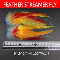 New Trout Steelhead Salmon Pike Streamer Fly for Seawater Fly Fishing Flies 2