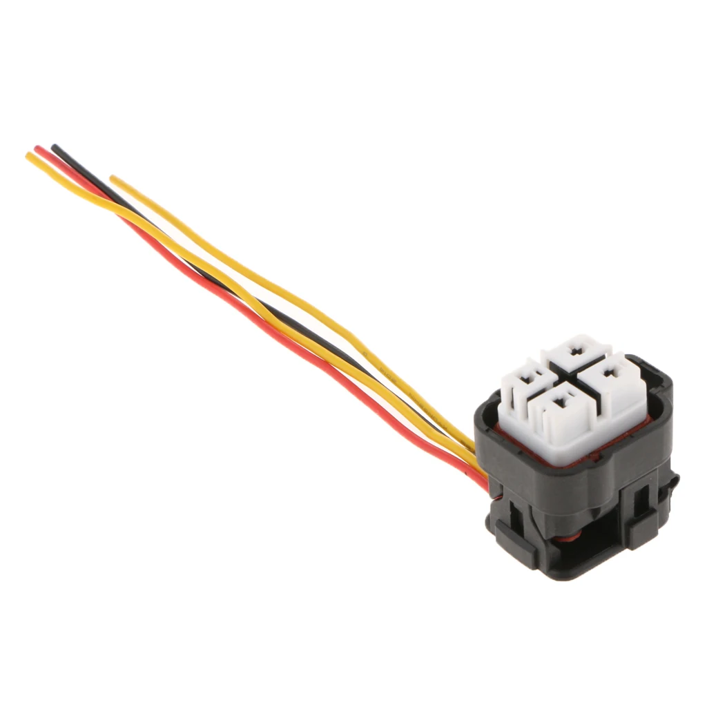 4 Pin Auto Car Fuel Pump Plug Auto Waterproof Female Wire Harness Connector Adapters