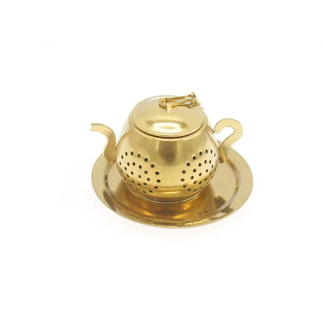 Gold Round tray
