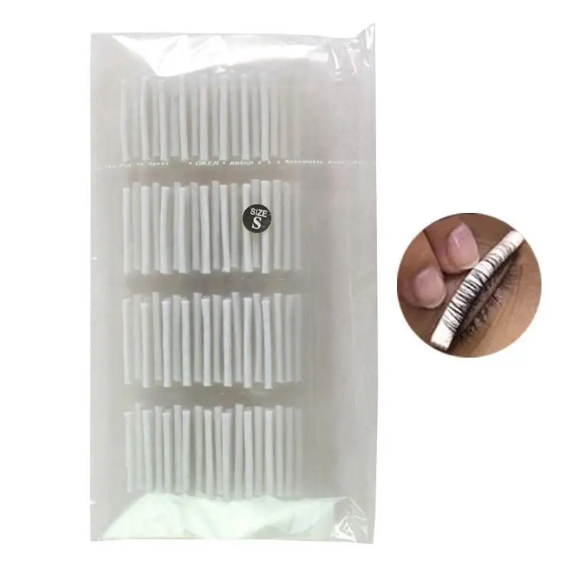 Eyelash Curler 32pcs Eyelash Curler Rod False Perming Curlers Eyelashes Curling Perm Sticky Lash Lift Permanent Rods