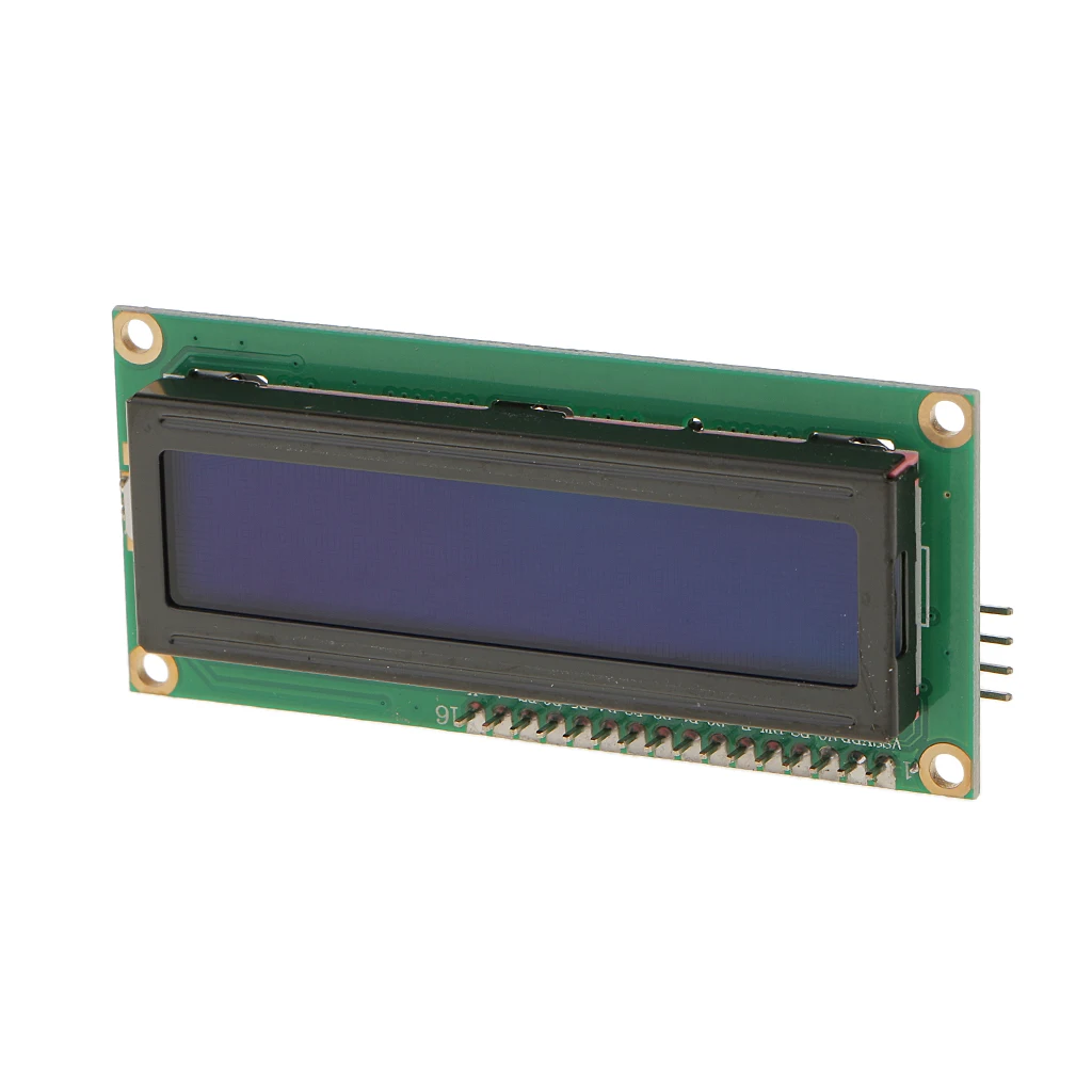 5V IIC I2C серийный 1602 16x2 ЖК-дисплей модуль Дисплей синий Подсветка для | Электроника