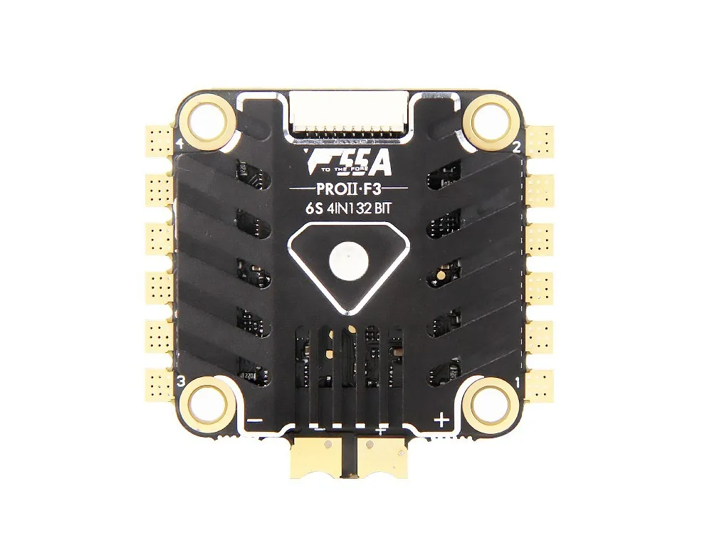 Tmotor F55A PRO II F45A 6S 4In1 ESC электронный Скорость контроллер BLHELI_32 DSHOT1200 бесщеточный 5V BEC compatibl для t-мотор F40 - Цвет: 1PCS F55A F3 ESC