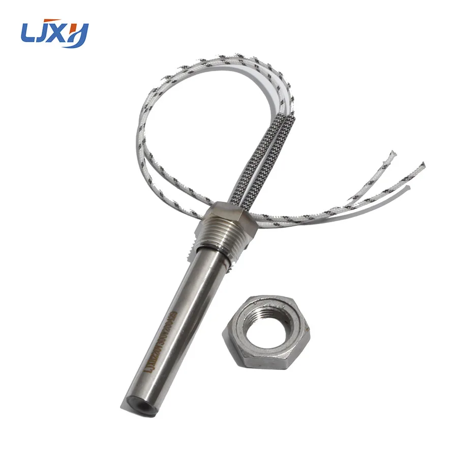 LJXH DN8 Thread Cartridge Heater Heating Element for Water 8x100/150/200/250/300mm Tube Size AC110V/220V/380V