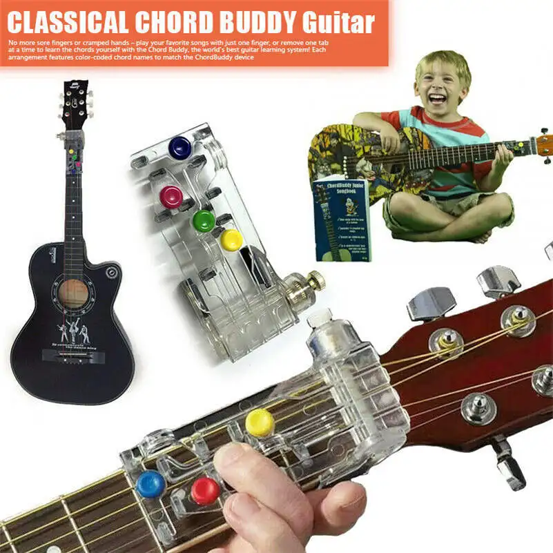  Classical Chord Buddy Guitar Learning System Chordbuddy Teaching Aid Guitar Learning System Teachin - 4000557821225
