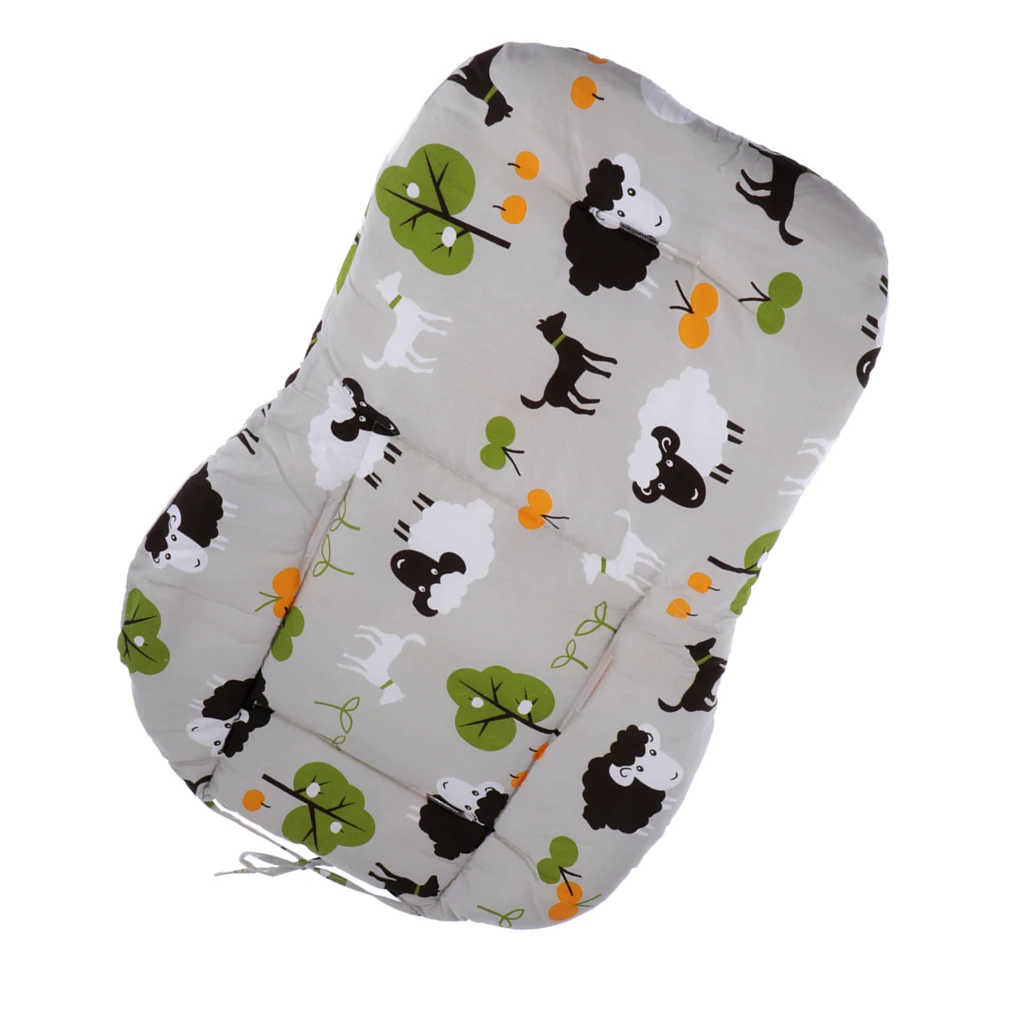 Baby Stroller /Car / High Chair Seat Cushion Liner Mat Pad Cover Protector, Lovely Animal Printed, Breathable Water Resistant