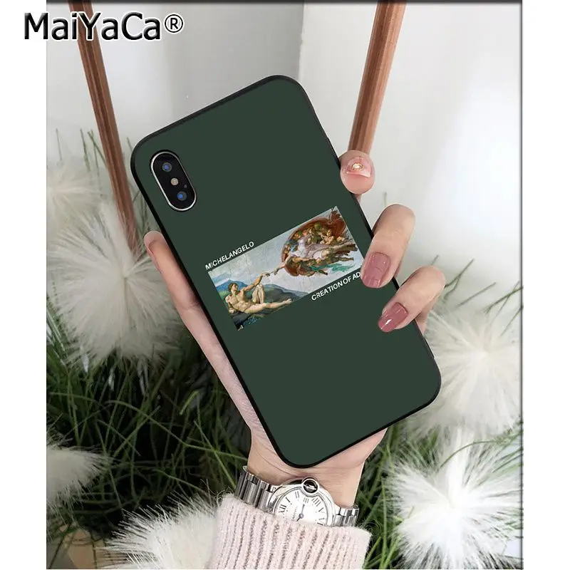 Michelangelo Sculpture David Creation of Adam