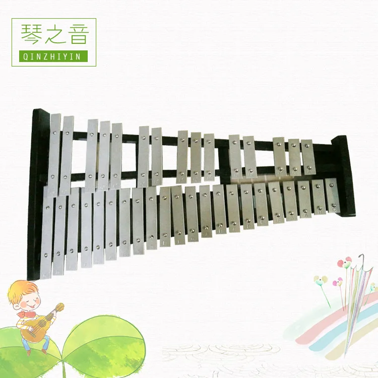 

Thirty-seven Sound Dulcimer Early Education Dulcimer Percussion Instrument 37 Sound Aluminum Piano Scientific And Educational To