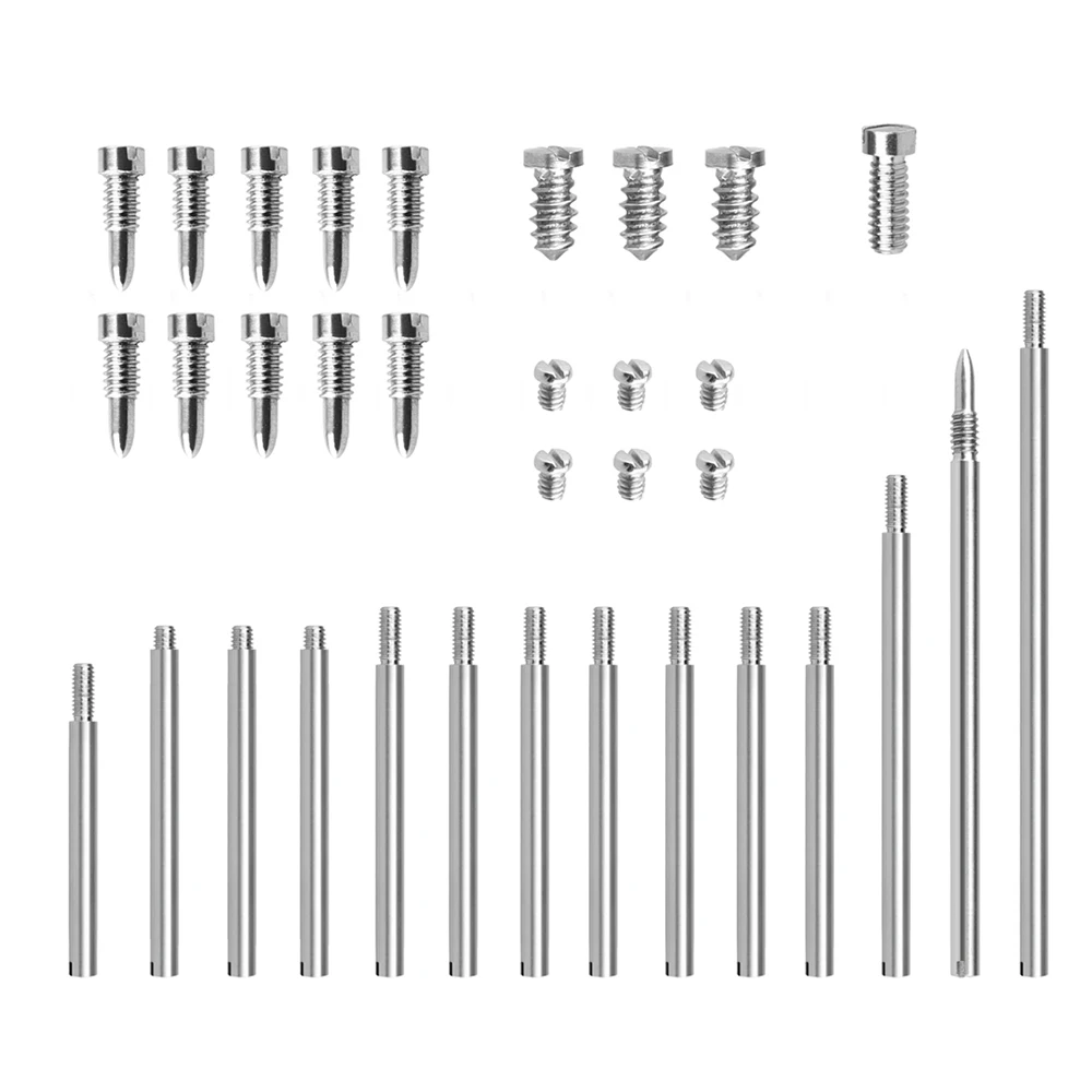 

34Pcs Clarinet Repair Tool Set Screws Threaded Rod Shaft Kit Woodwind Instrument Accessories Clarinet Repair Maintenance Parts