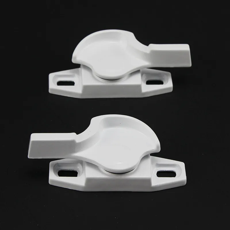 2pcs Zinc alloy Window Latch crescent lock sliding doors Lever Handle Sweep Latch Home Security Lock hardware accessories