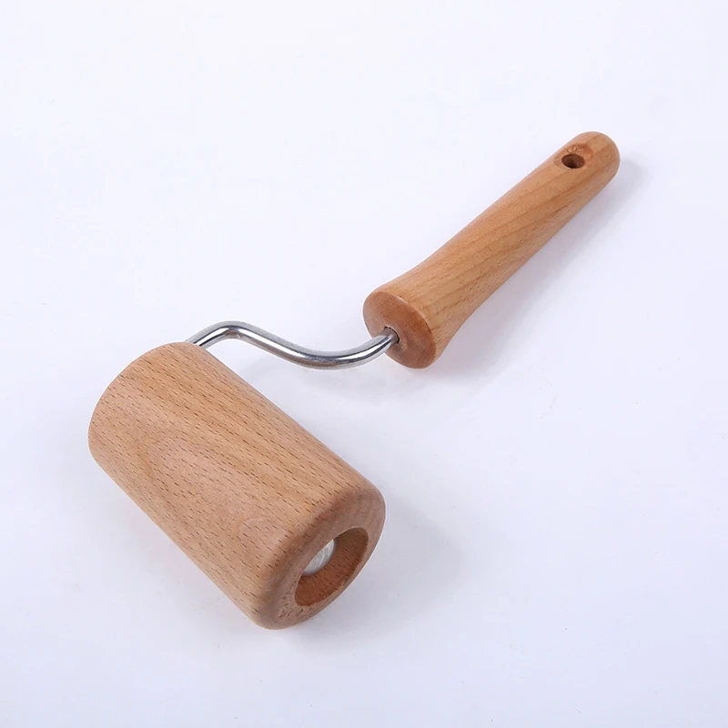 1PC Wooden Rolling Pin, Hand Dough Roller for Pastry, Fondant, Cookie Dough, Chapati, Pasta, Bakery, Pizza. Kitchen tool