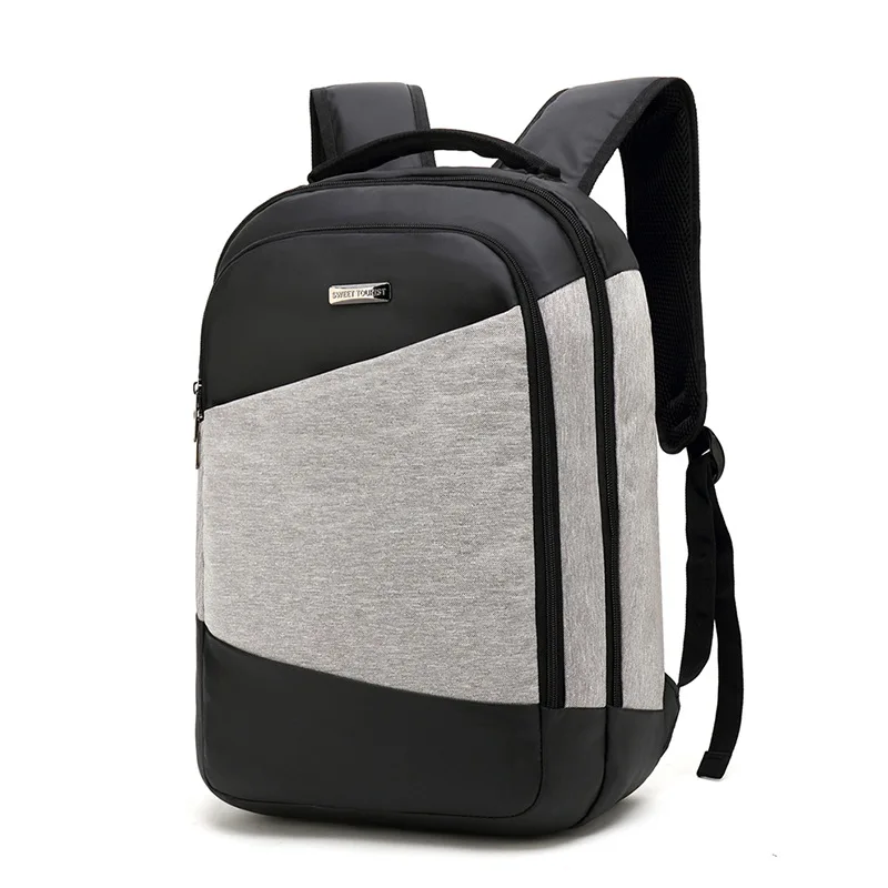 

Waterproof Oxford Cloth Casual Laptop Backpack USB Charging Backpack Large Capacity Travel School Bag Customizable
