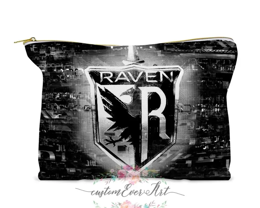 

Baltimore Ravens cosmetic bag travel size toiletries zipper pouch small makeup bag cute travel bag for women