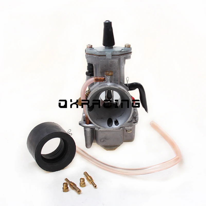 МОТОЦИКЛ КАРБЮРАТОР 21 24 26 28 30 32 34 мм с мощность Jet для oko карбюратор Racing Moto 2T 4T Универсальный