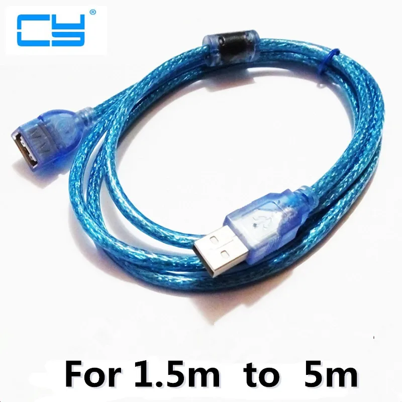 1 м/3 м/20 м/15 м/10 м/5 м Активный ретранслятор USB2.0 Папа мама удлинитель кабеля кабель