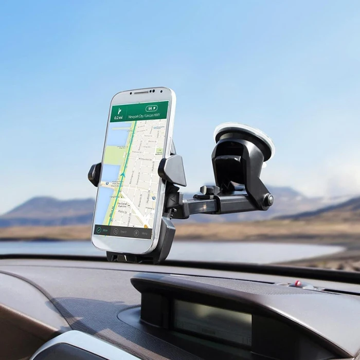 Универсальный автомобильный держатель для телефона с поворотом на 360 градусов, держатель на присоске для gps-навигатора X-Best