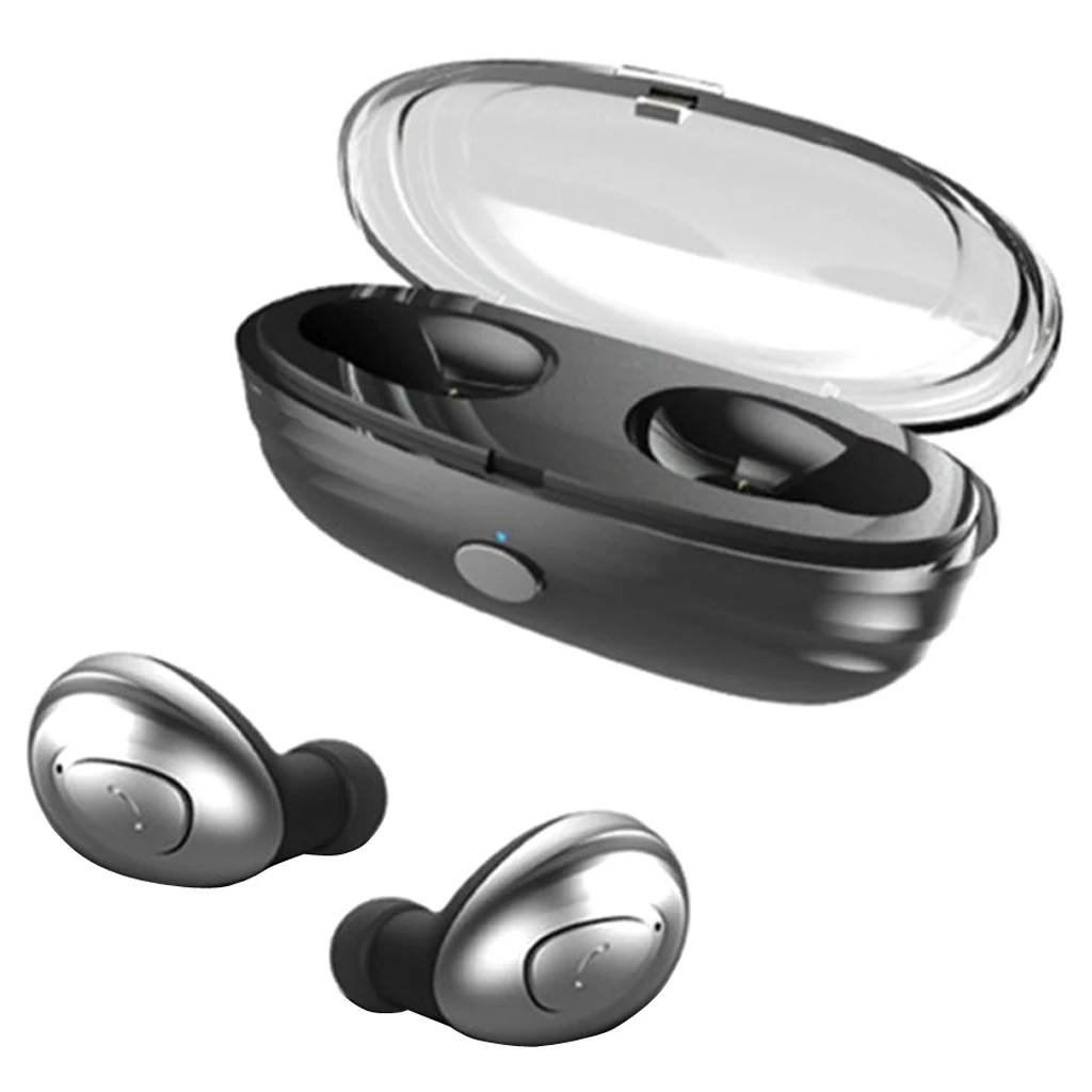 TWS Bluetooth 5 0 беспроводная гарнитура + зарядка со склада мини наушники для iPhone Xiaomi