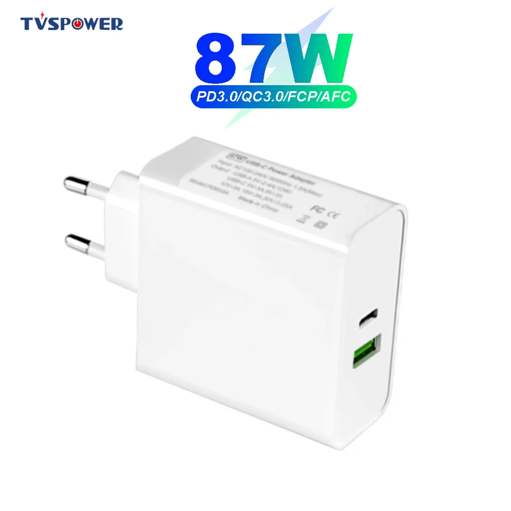 87W 20V 4.25A USB C PD Charger Adapter for Wacom MobileStudio Pro 65W for MacBook Pro Air ThinkPad/HP/ASUS/Samsung/Lenovo Laptop|Laptop Adapter| - AliExpress