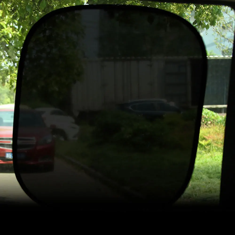 Vehemo 2 шт. статические цепляются авто солнцезащитный козырек лобовое стекло солнцезащитные шторы для машины аксессуары автомобиля Солнцезащитная УФ шторка защита автомобиля прочный