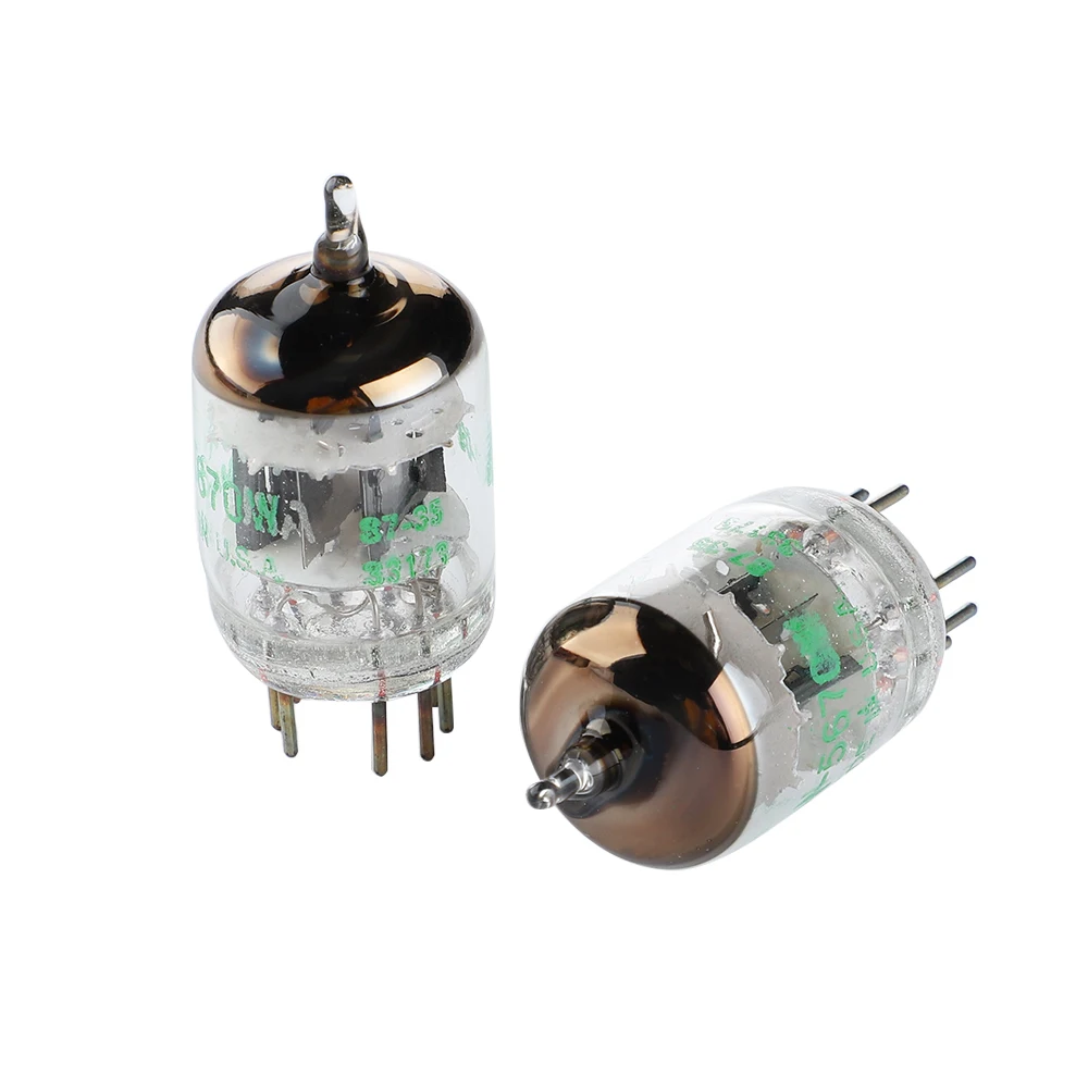 AIYIMA 2Pcs GE 5670W Tube Valve Vacuum Electronic Tube Upgrade 6N3 6H3N 396A 2C51 5670 For Pre Amplifier Pairing 5