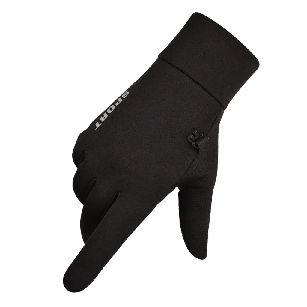 Новые мужские зимние теплые перчатки, водонепроницаемые перчатки, зимние перчатки с сенсорным экраном для езды на велосипеде