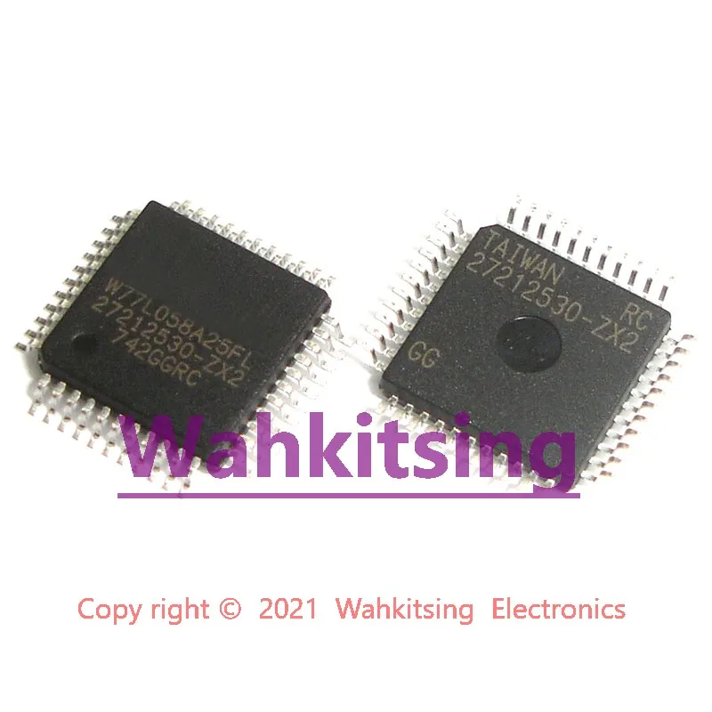 

8-битный микроконтроллер W77L058A25FL TQFP-44 W77L058 IC, 1 шт.