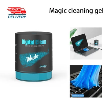 

Home Cleaner Gel Panel Air Vent Outlet Dashboard Laptop Keyboard Cleaning Tool Mud Remover Car Gap Dust Dirt Cleaner Gel Tslm2