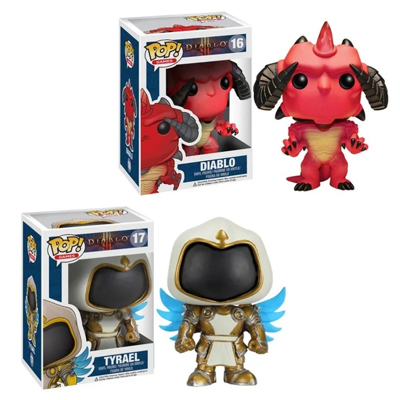 Funko поп Дьявол Ангел Tyrael Игровые Периферийные Устройства ПВХ фигурка Коллекционная модель игрушка кукла для детей подарок на день рождения
