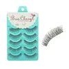 5 Pairs Natural Thick Full False Eyelashes Super Long Criss Cross Eyelashes Glamour 3D Strip Lashes Crisscross #91759 ► Photo 3/6