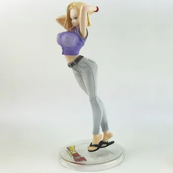 

Jeans Artificial Person 18 Dragon Ball Japanese Anime Figures Action & Toy Pvc Model Collection For Christmas/birthday Gift