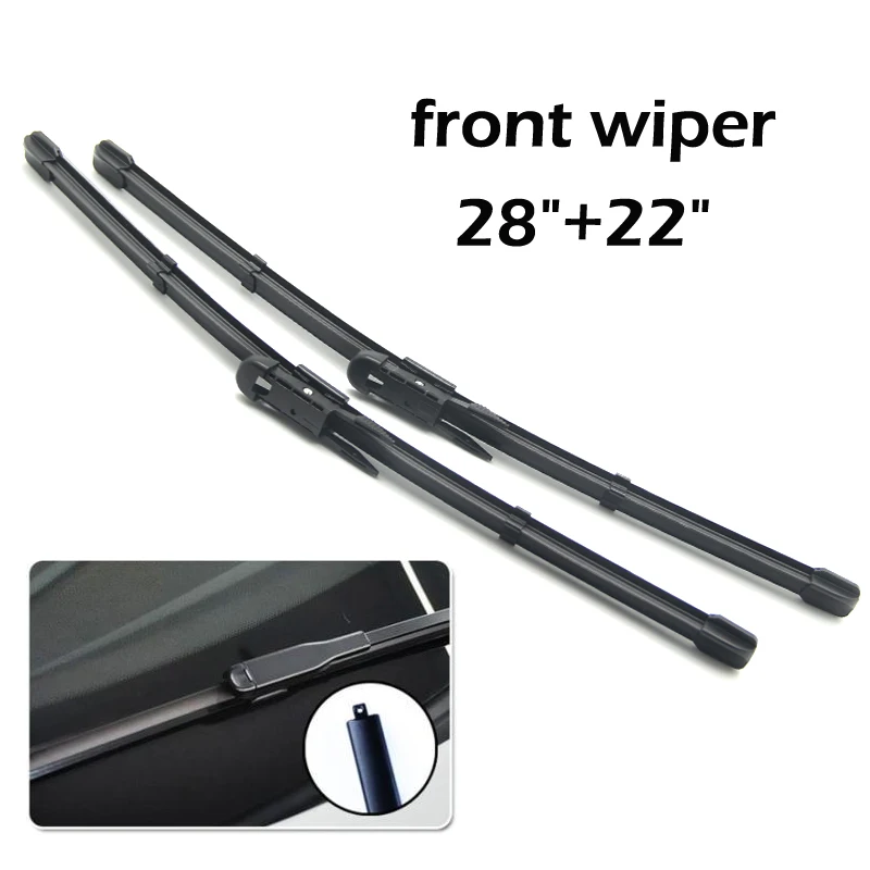 BOSCH Direct Connect Wiper Blade Set - 24in & 22in Pair For Driver & Passenger Side