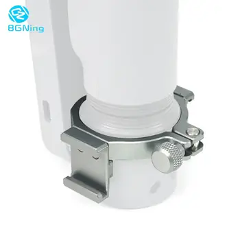 

BGNing Microphone Mount Clamp Cold Shoe Adapter Ring for Zhiyun Smooth X Gimbal Vlog Mounting Accessories Mic LED Video Light