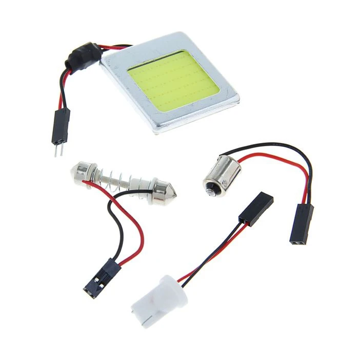 Автолампа светодиодная TORSO универсальная 12 В 1 LED-COB 4.8 Вт стабилизатор белый 1059218 |