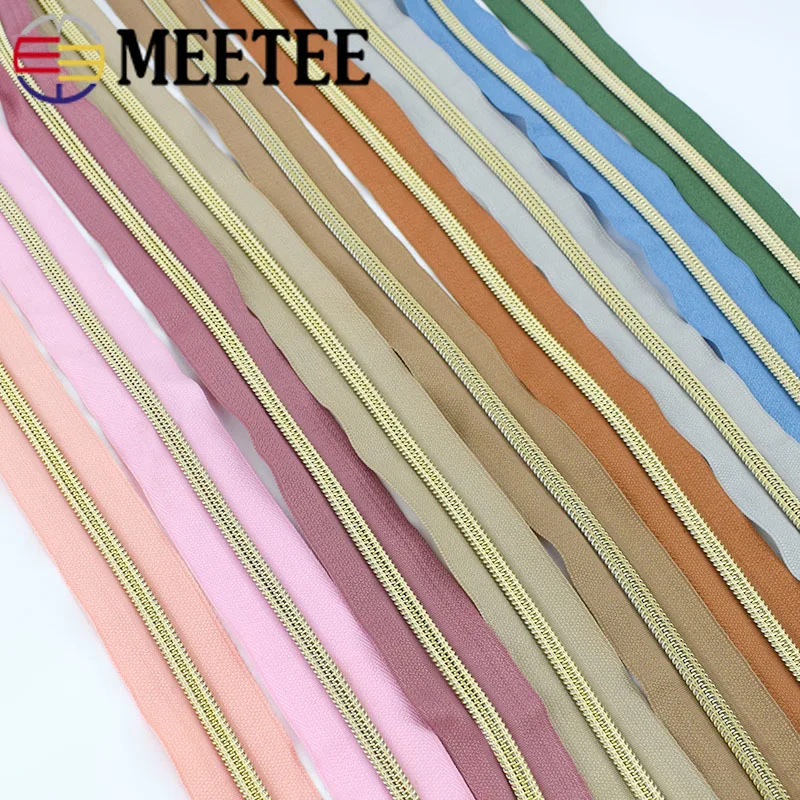 Meetee 4/8 метров 5 # нейлоновые кодовые застежки молнии Декор DIY Швейные сумки кошелек