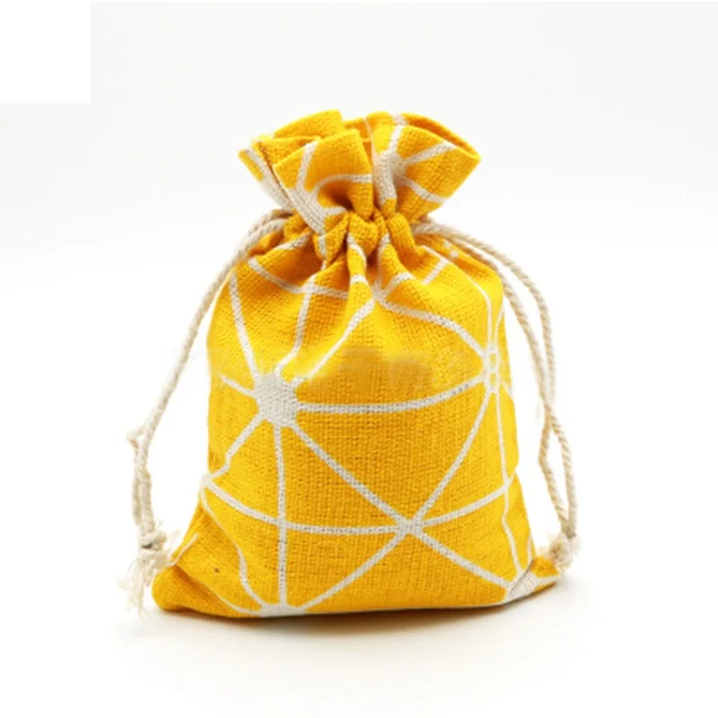 Small Cloth Bags Drawstring Pouches Drawstring Cotton Pouch
