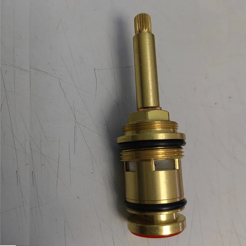 Wall Mounted shower head two-way water distribution valve Shower column water separator spool Long rod brass spool