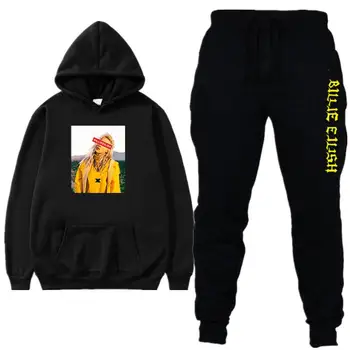 

2020 new men's hooded sports suit men's sports suit new sportswear men's jogging suit women's sportswear