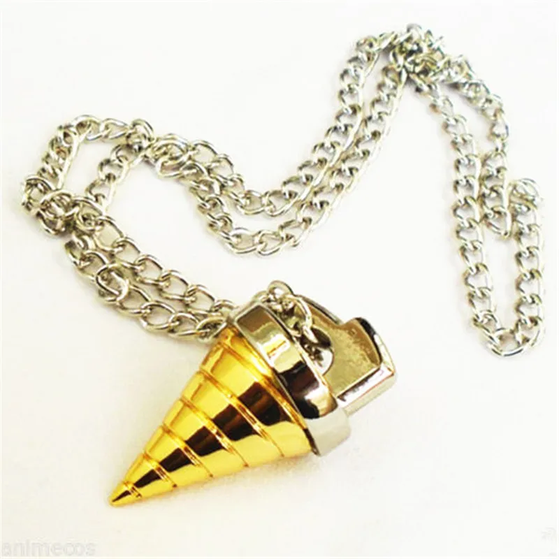 

Love Anime Tengentoba Gulenlagann KINON Tengen Toppa Gurren Lagann Chain Necklace Cosplay Model Toy Pendant Gift New Fashion