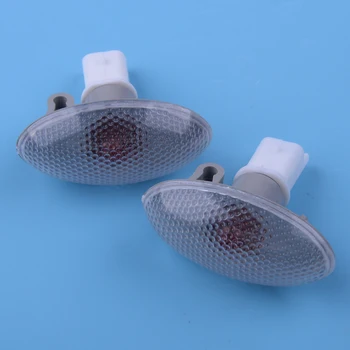 

2pcs Turn Signal Side Marker Repeater Light Lamp Indicator 632574 Fit For Citroen C1 C2 C3 Xsara