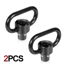 QD Sling Swivel Mount Base 1.25Inch Heavy Duty Push Button Quick Detach QD Sling Swivel Mount Adapters Hunting Gun Accessories