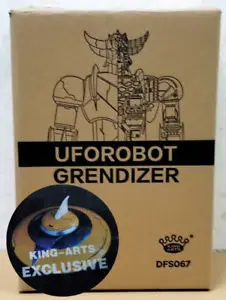 KING ARTS DFS067 UFOROBOT GRENDIZER VIP EDITION с фигуркой UFO DIECAST