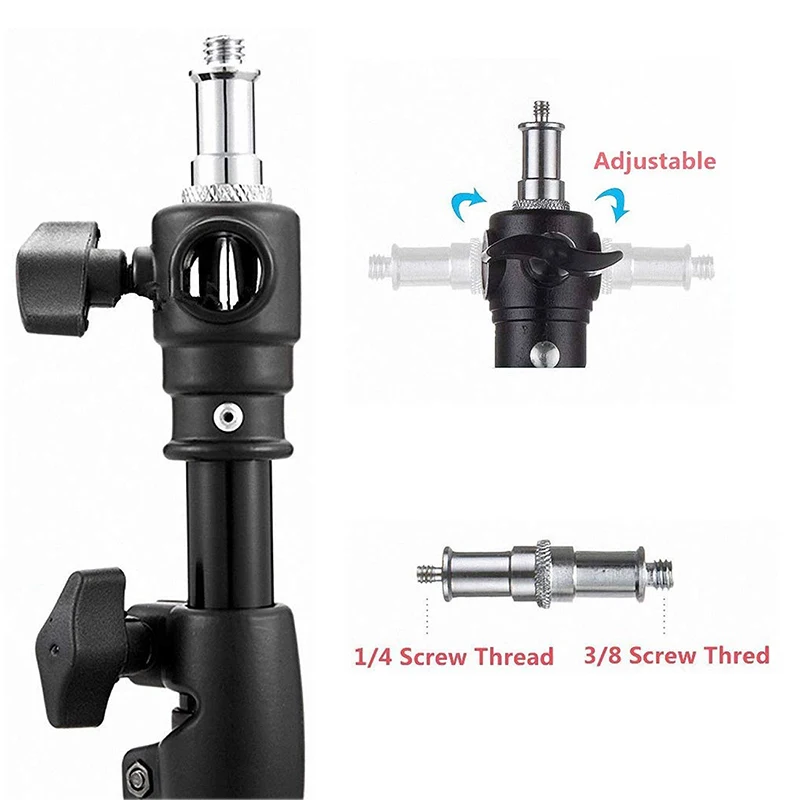 Selens 28/55/105cm Ceiling Overhead Light Stand Photography Studio