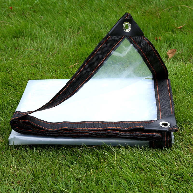 Transparent Rainproof Shade Cloth Tarpaulin Lightweight Waterproof Tarp