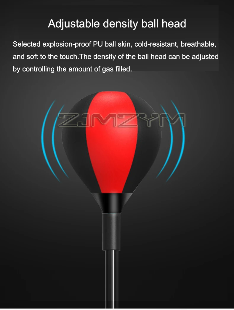 Adult Boxing Speed Ball Training Reaction Target Household Tumbler Stress Relief Ball Stand Puching Bag Children Fitness Tools