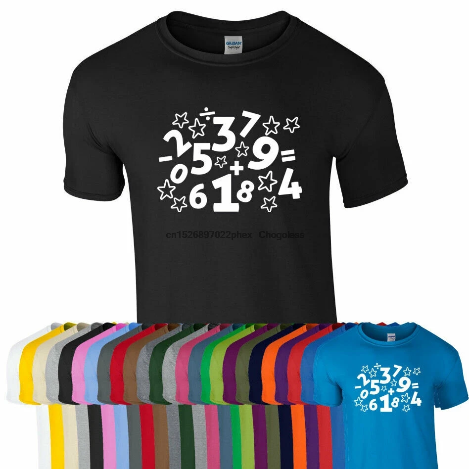 Number Day Tshirt Tee Top Kids Children Unisex School Novelty Fun