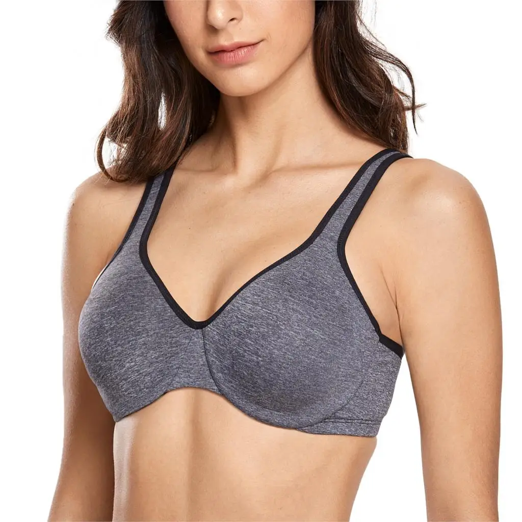 

Women's Smooth Full Coverage Underwire Large Busts Seamless Minimizer Bras Plus Size