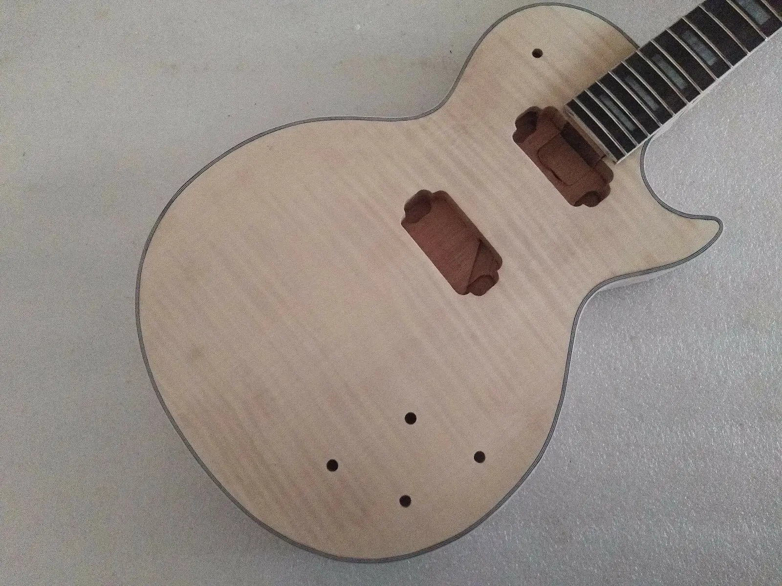 

1 set unfinished Guitar Neck and body for LP style guitar kit
