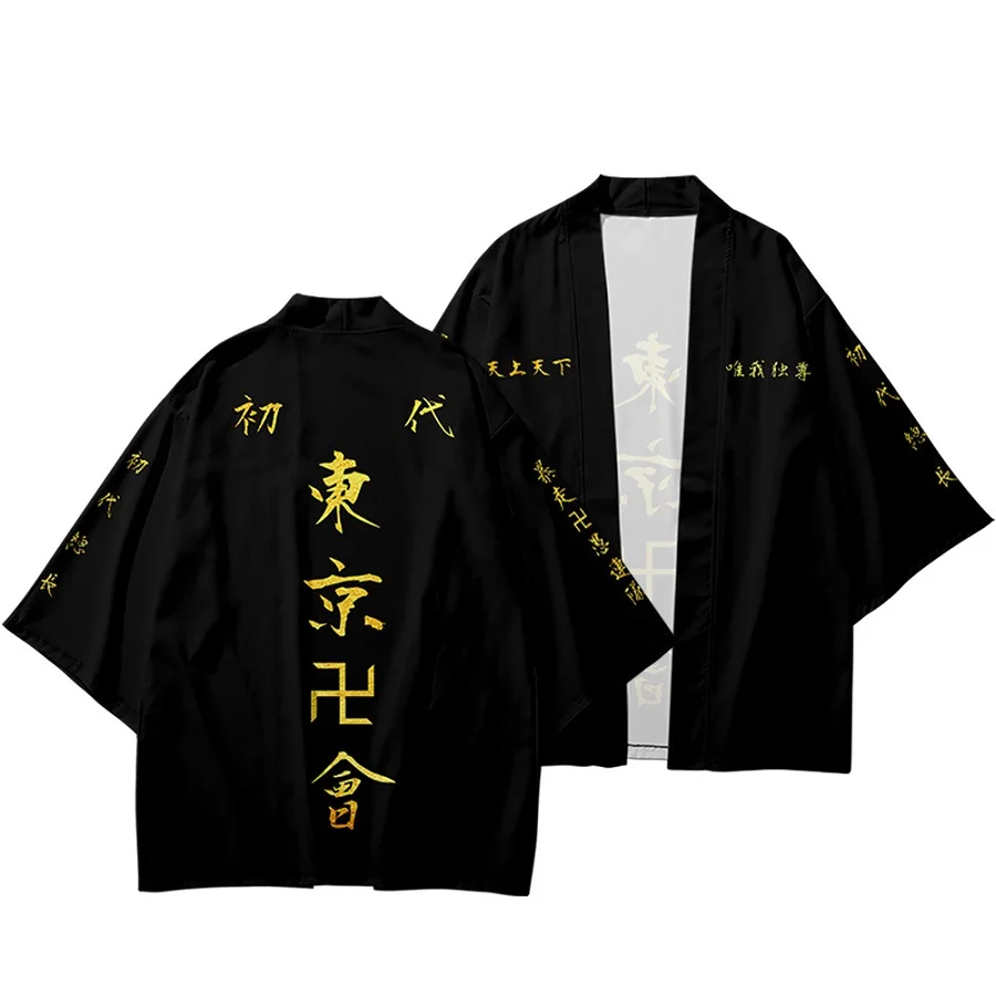 anime cosplay female 2021 Tokyo Revengers T-shirt Ken Ryuguji Takemichi Tee Tops Japanese Style Haori Ryuguji Doraken Ken Cosplay Outfits anime cosplay female