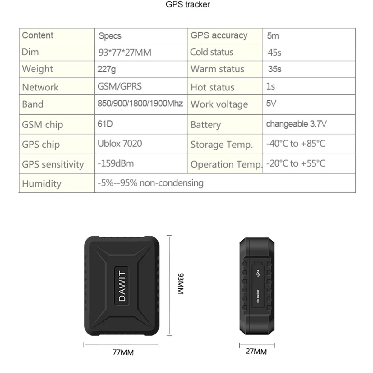 TK800B Автомобильный gps трекер устройство слежения в реальном времени GSM/GPRS/gps-трекер, сигнализация триггер анти-Обнаружение помех бесплатное приложение монитор