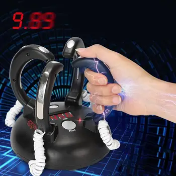 

Electric Shocking Lie Detector Adjustable Reaction Toy Adults Bar Party Entertainment Liar Truth Desktop Reaction Game Console